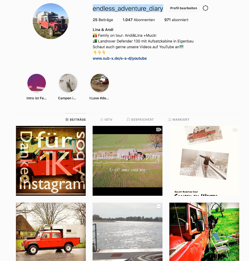 Mein Instagram